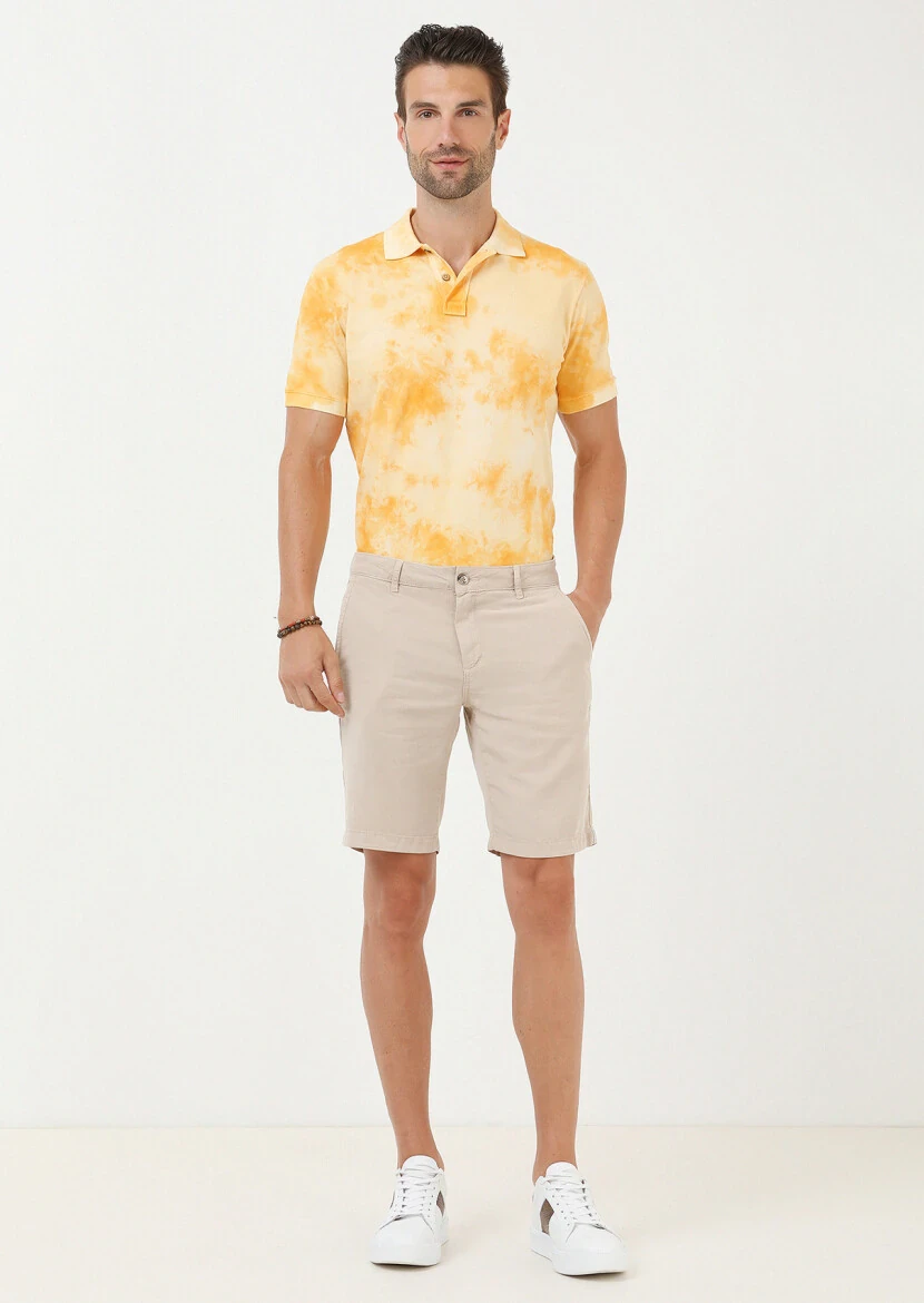 Colourful Plain Polo Neck 100% Cotton T-Shirt - 2