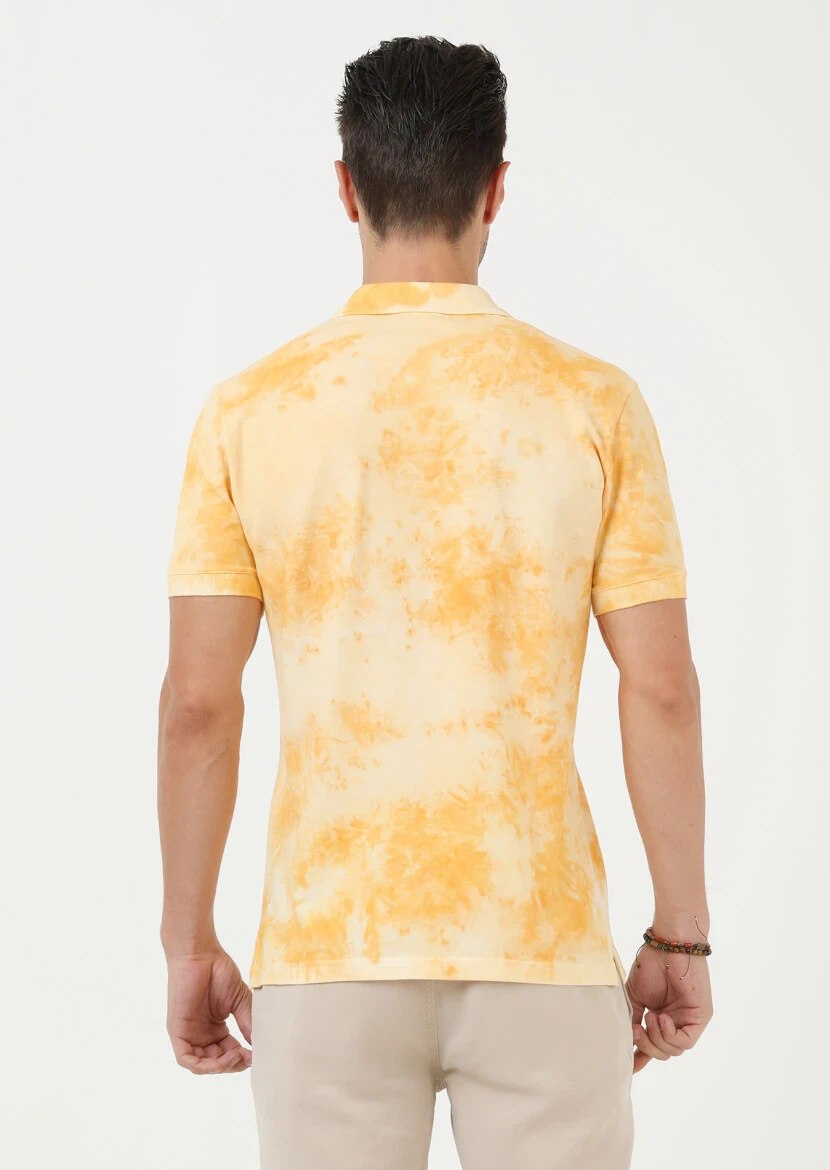 Colourful Plain Polo Neck 100% Cotton T-Shirt - 5