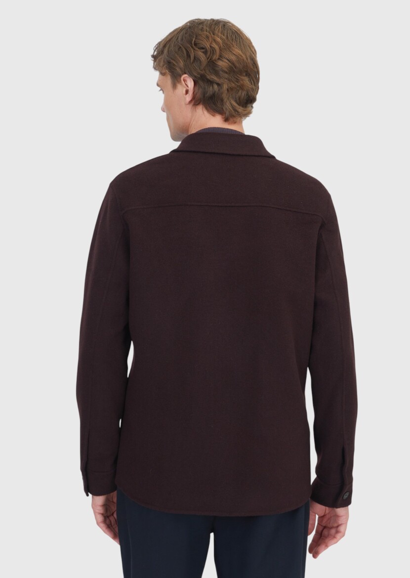 Damson Color Overshirt - 5