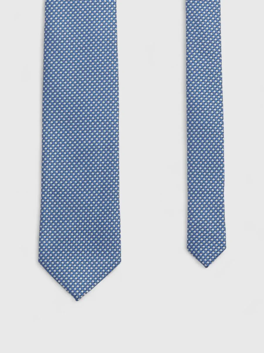 Dark Blue Tie - 1