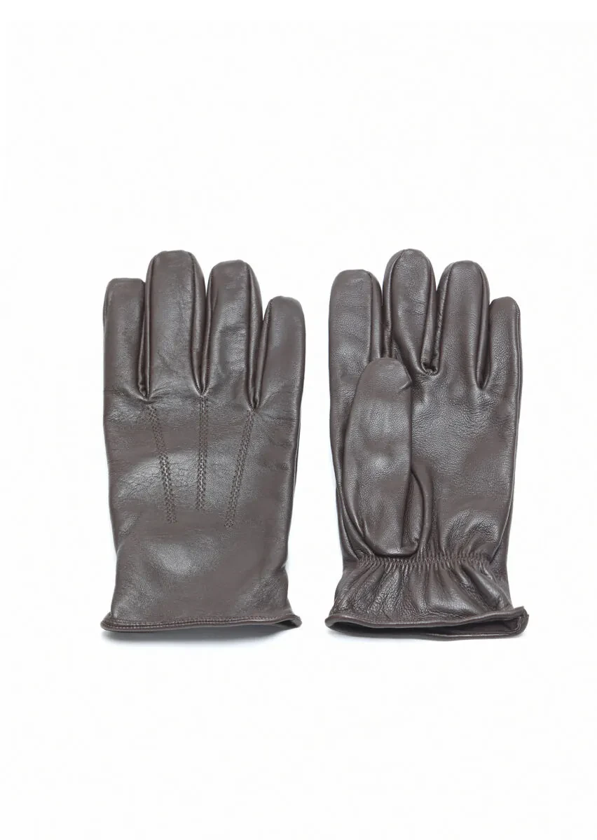 Dark Brown Glove - 1
