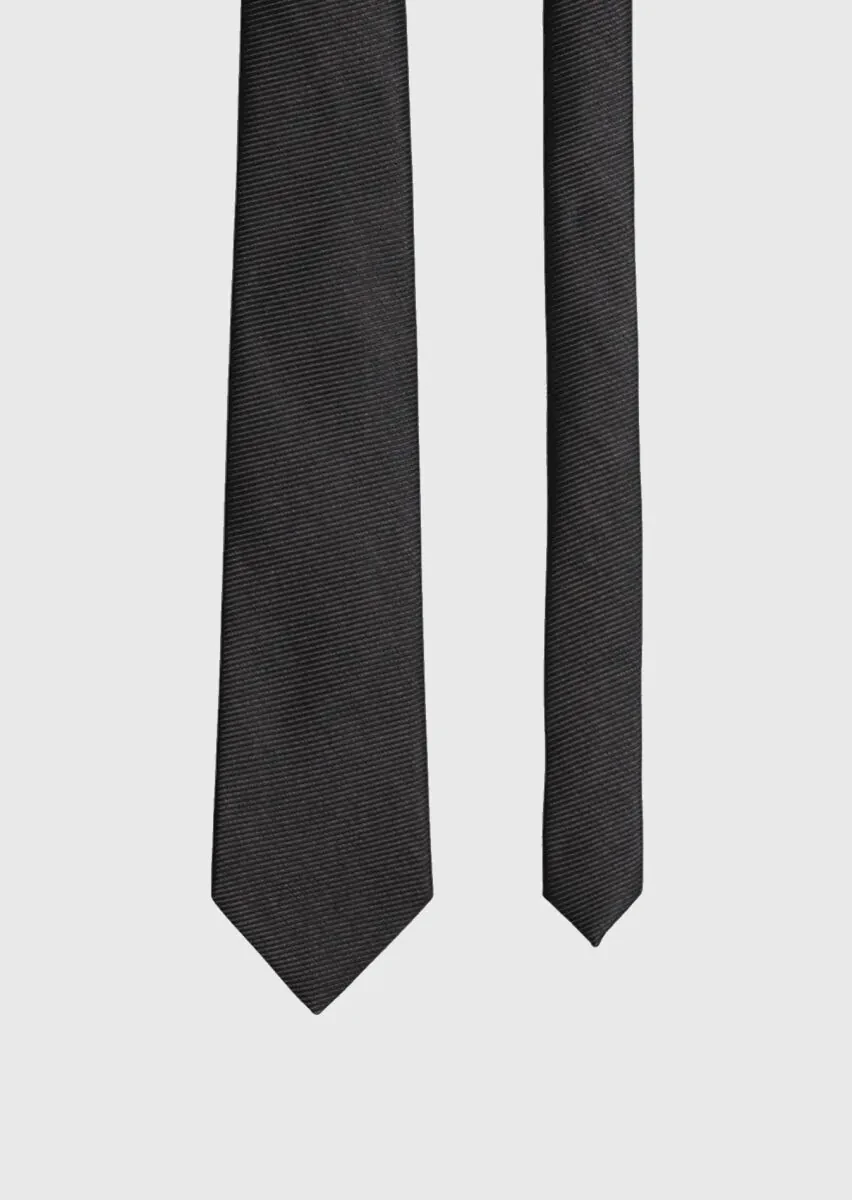 Dark Brown Tie - 1
