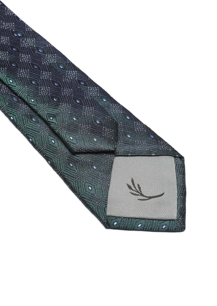 Dark Green Tie - 2