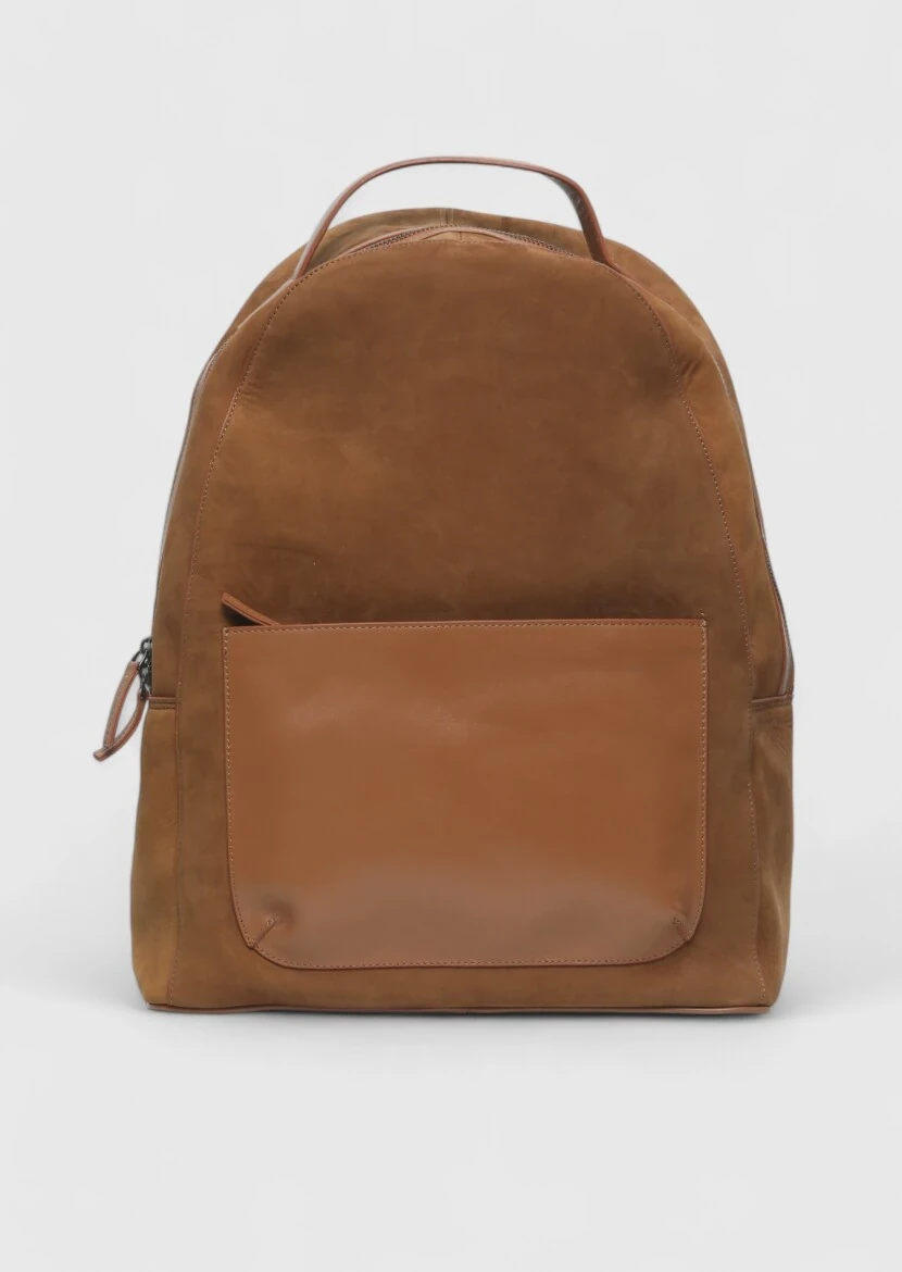 Deve Tüyü Dana Derisi Çanta - 1