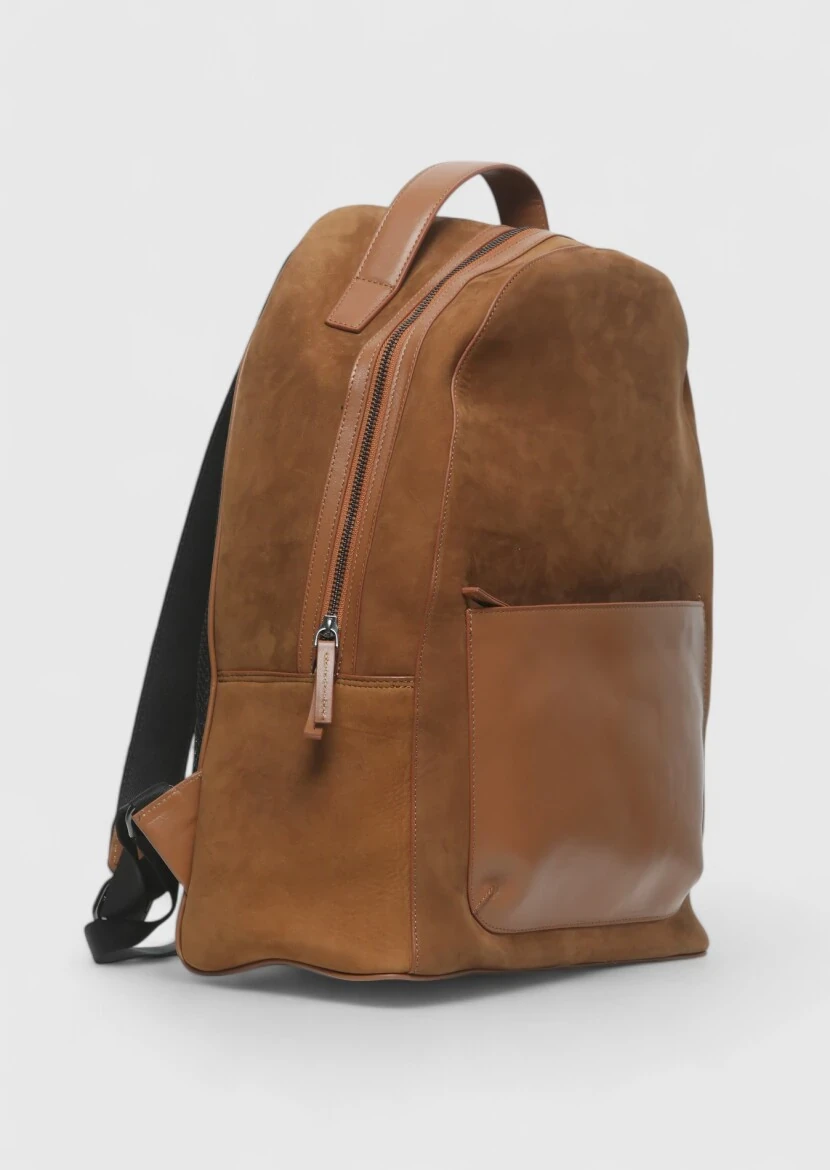 Deve Tüyü Dana Derisi Çanta - 2