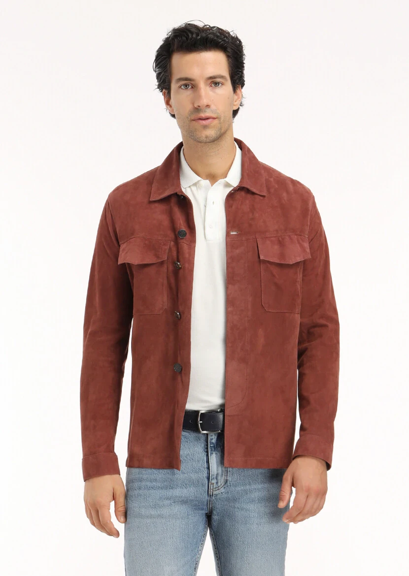 Ecru Jacquard Polo Neck 100% Cotton T-Shirt - 4