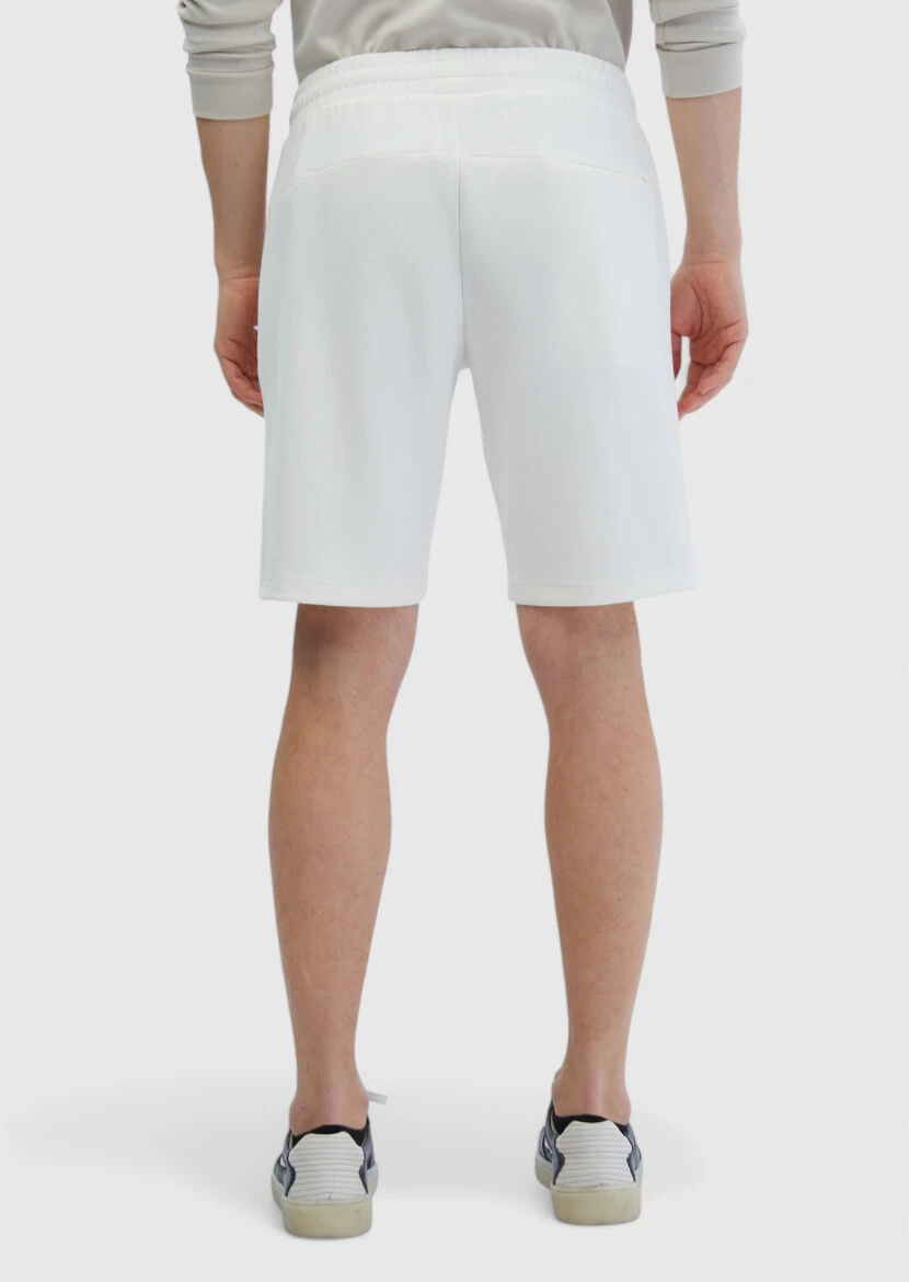 Ecru Knitting Jogging Fit Sport Bermuda - 6