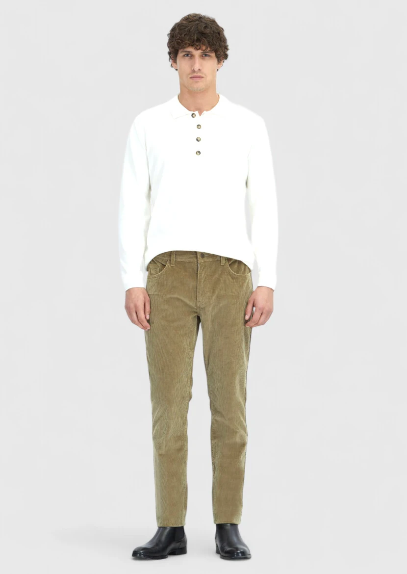 Ecru Knitwear Sweatshirt - RAMSEY