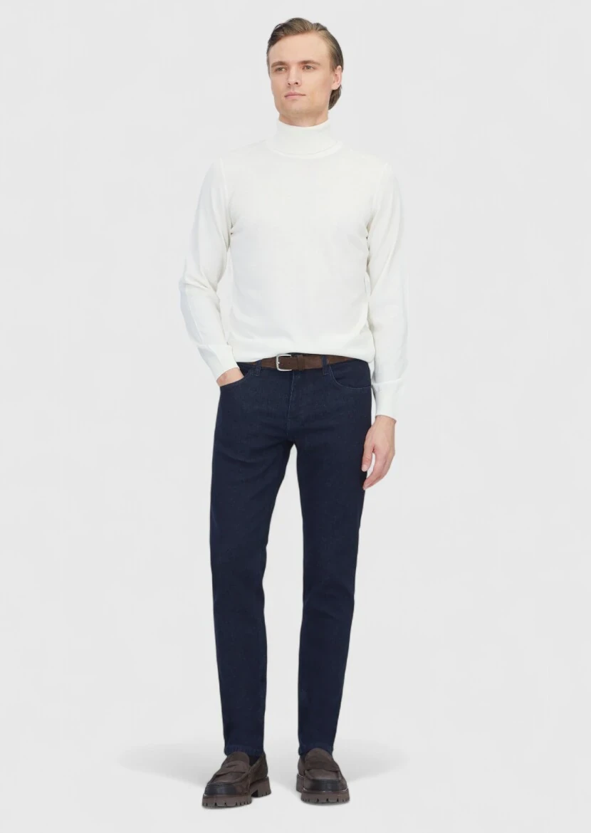 Ecru Knitwear Sweatshirt - 2