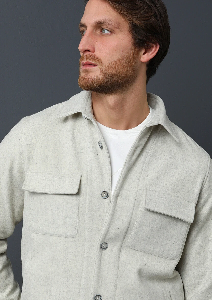 Ecru Overshirt - 2