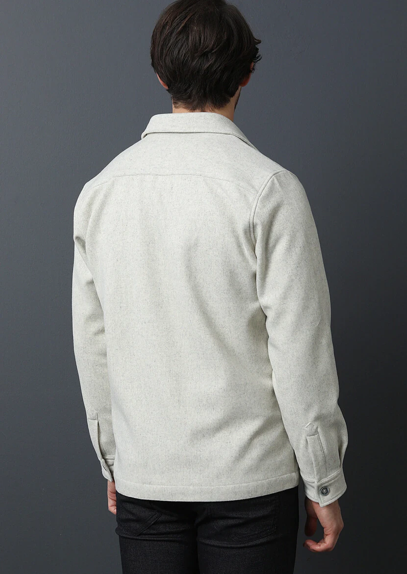 Ecru Overshirt - 4