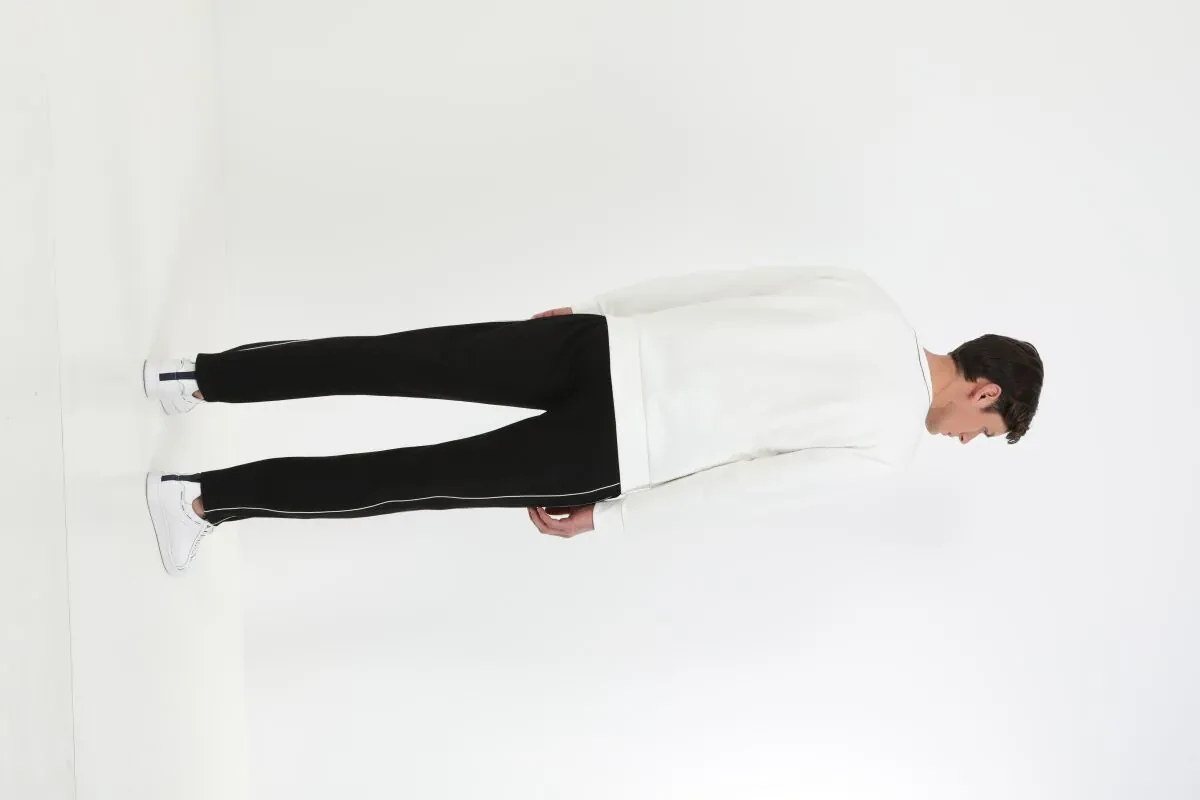 Ecru Plain Sweatshirt - 5