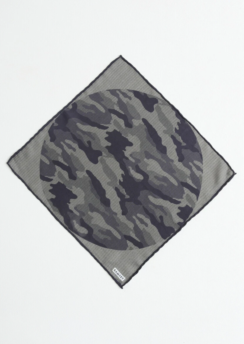 Green %100 Pamuk Handkerchief - RAMSEY