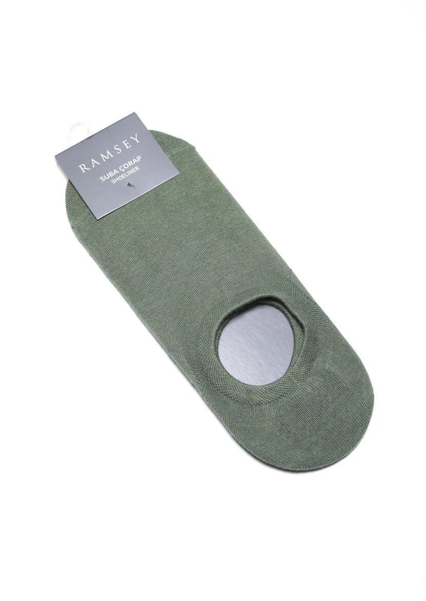 Green %75 Pamuk ,%23 Polyamid ,%2 Elastan Socks - RAMSEY