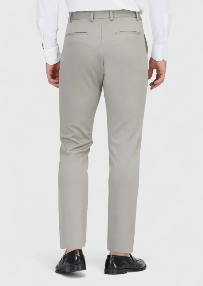 Grey Knitting Jogging Fit Casual Trousers - 4