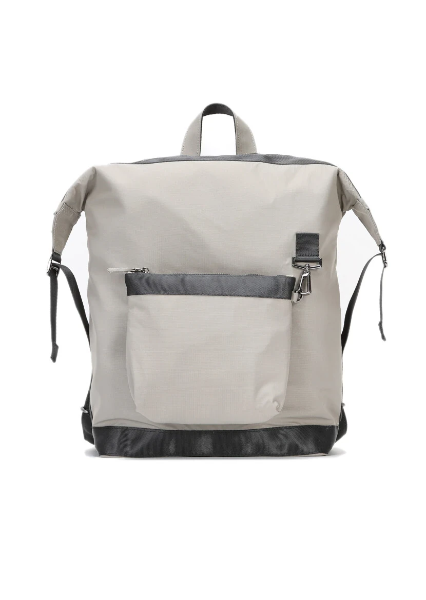 Grey Material Bag - 1