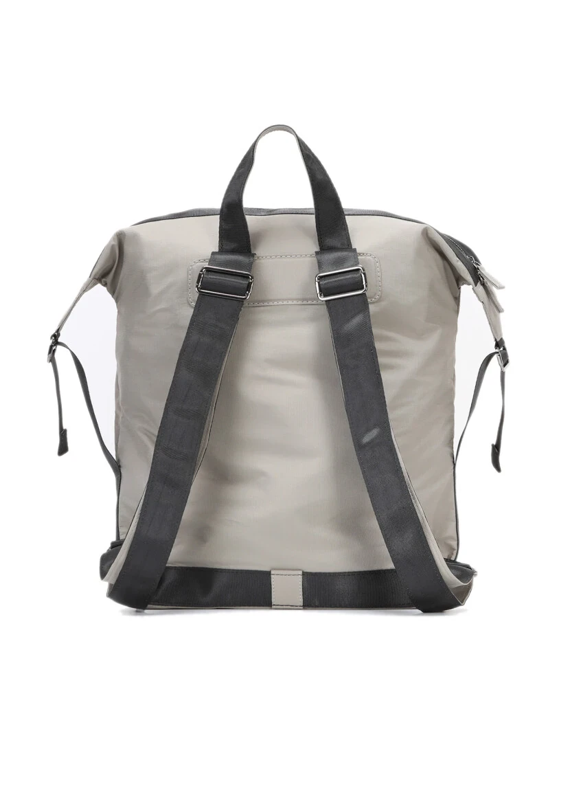 Grey Material Bag - 4
