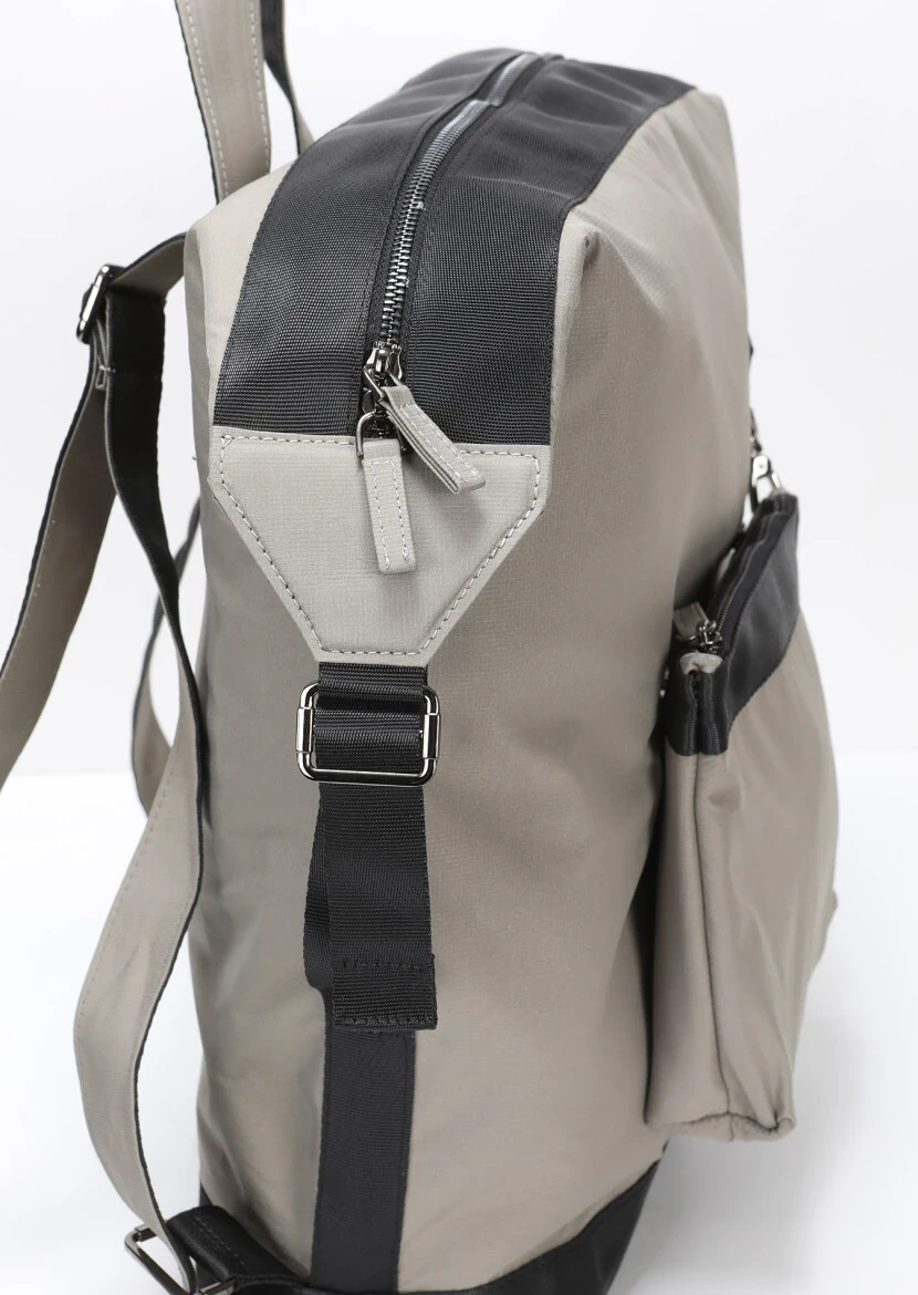 Grey Material Bag - 5