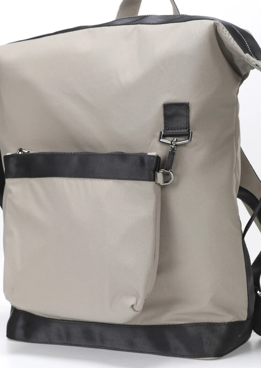 Grey Material Bag - 7