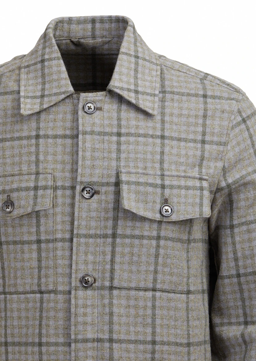 Grey Shirt Jacket - RAMSEY