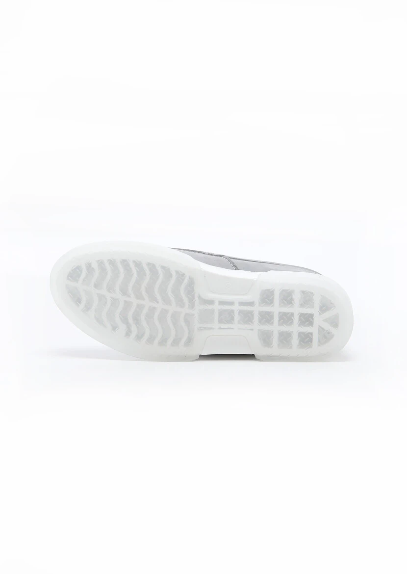 Grey Suede Casual Loafer - 5