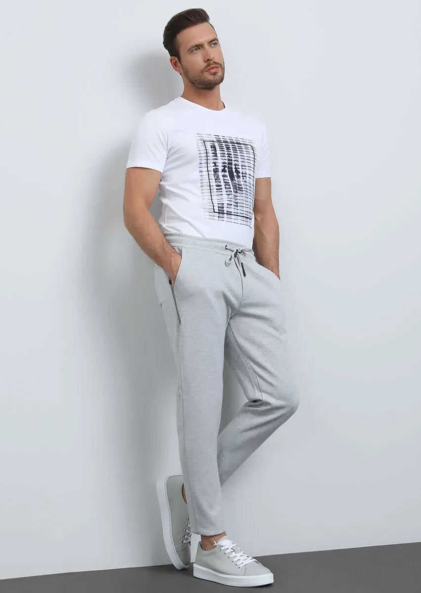 Grey Sweat Pants - 1