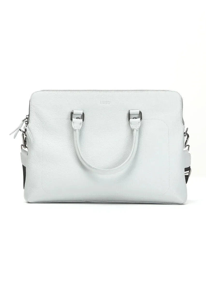 Gri Dana Derisi Çanta - 1