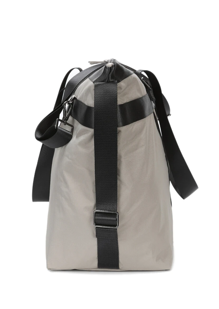 Gri Kumaş Çanta - 3