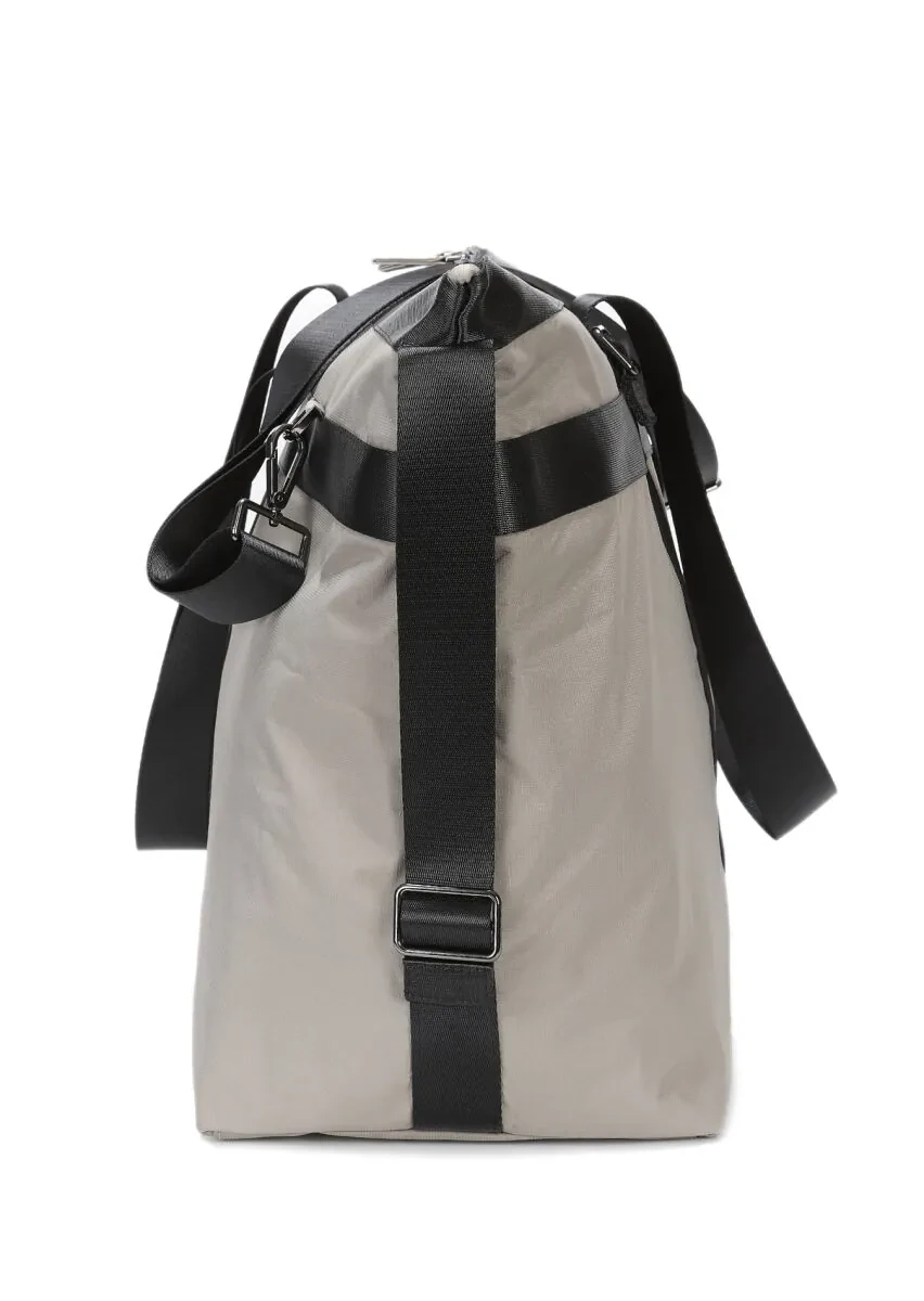 Gri Kumaş Çanta - 3