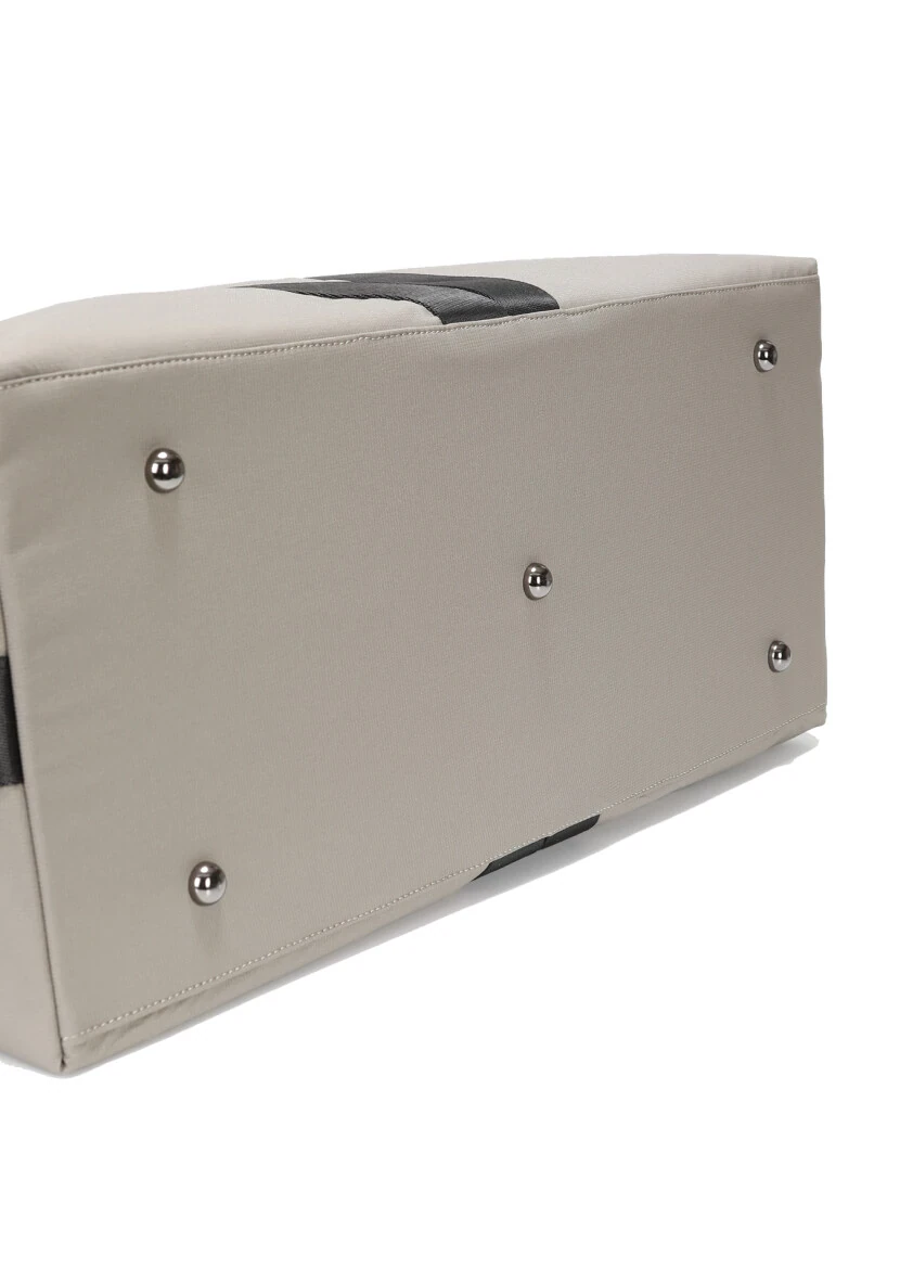 Gri Kumaş Çanta - 6