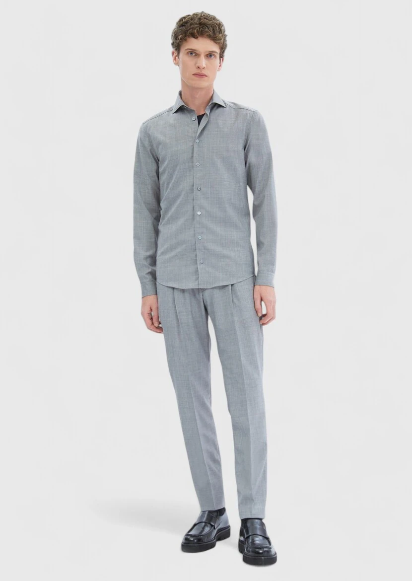 Gri Yenı Nesil Takım Elbise - 3