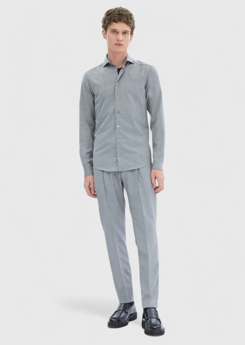 Gri Yenı Nesil Takım Elbise - 3