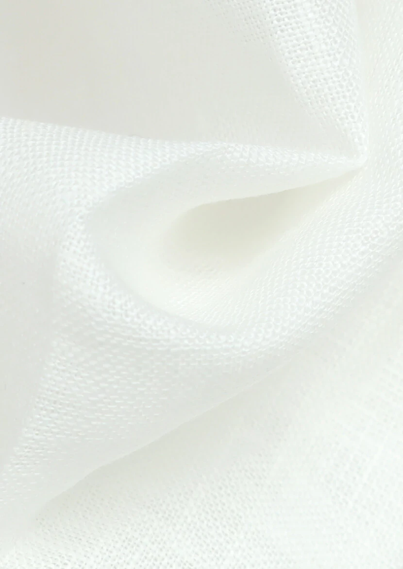 Haki %100 Keten Mendil 