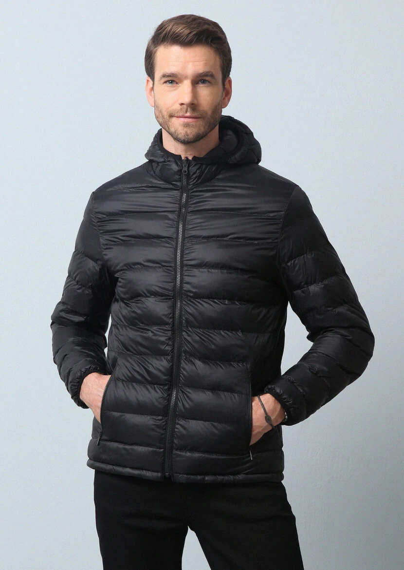 Haki Regular Fit Dik Yaka Casual Dokuma Mont - 1