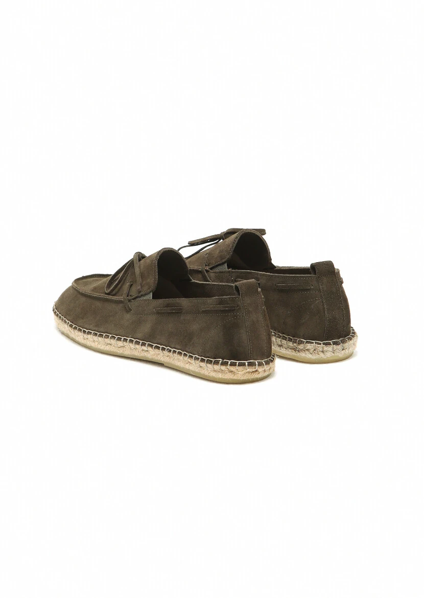 Haki Süet Casual Loafer - 4