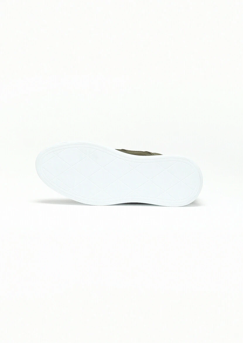 Haki Süet Spor Ayakkabı - 5