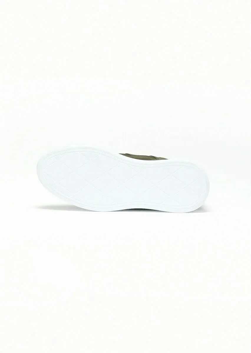 Haki Süet Spor Ayakkabı - 5