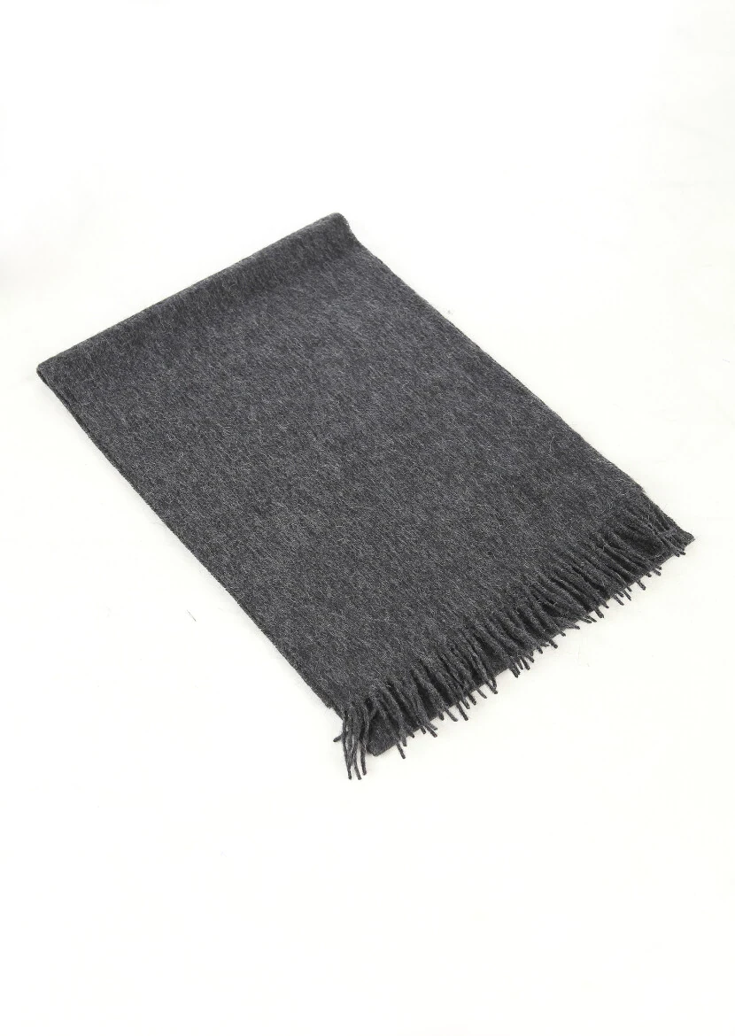Hard Coal %100 Yün Scarf 
