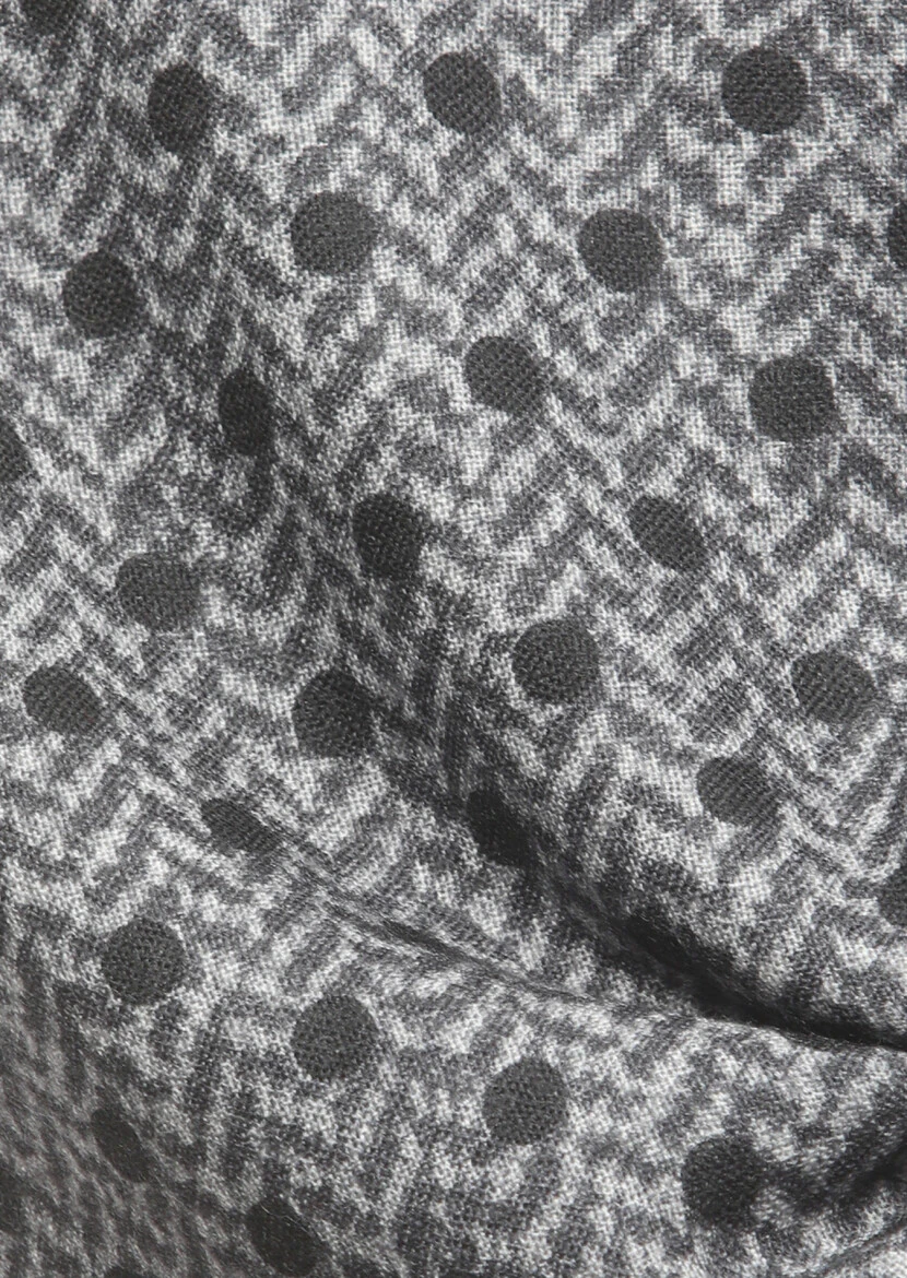 Hard Coal %100 Yün Scarf - 2