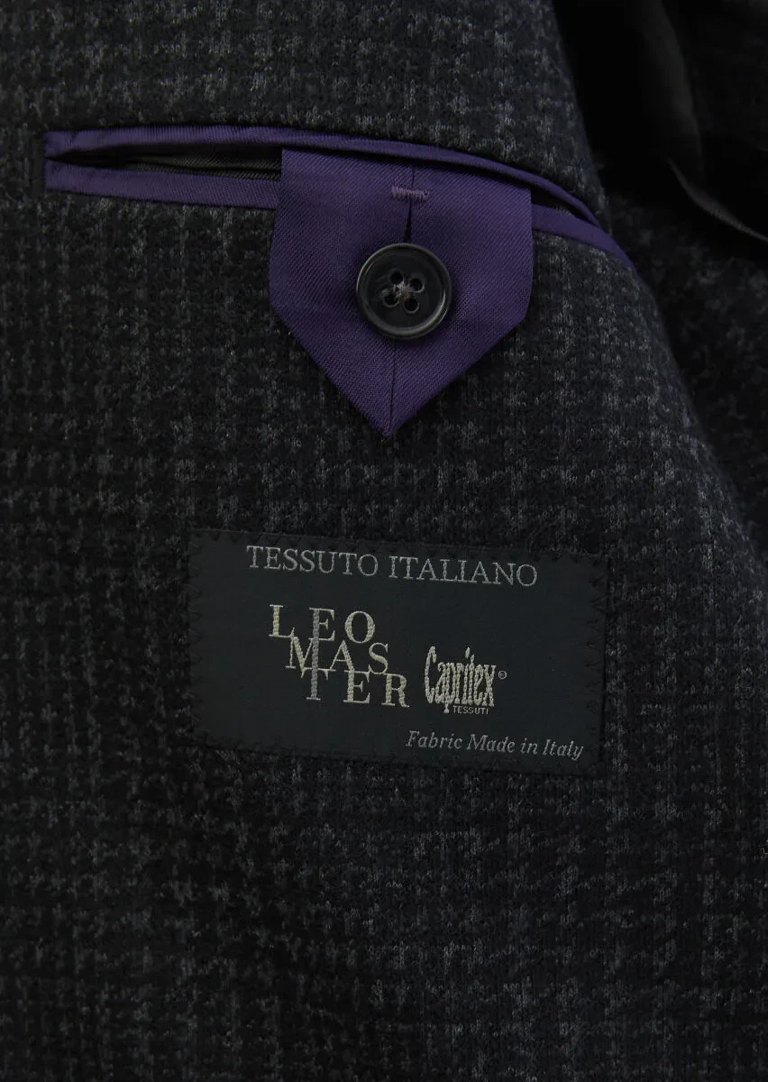 Hard Coal Checkered Zeroweight Slim Fit Wool Blended Jacket - 6