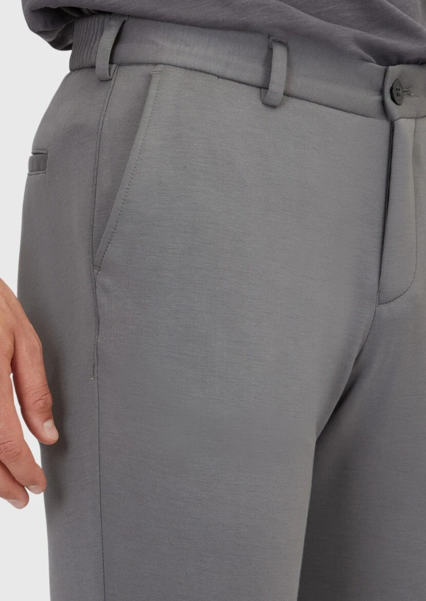 Hard Coal Knitting Jogging Fit Casual Trousers - 3