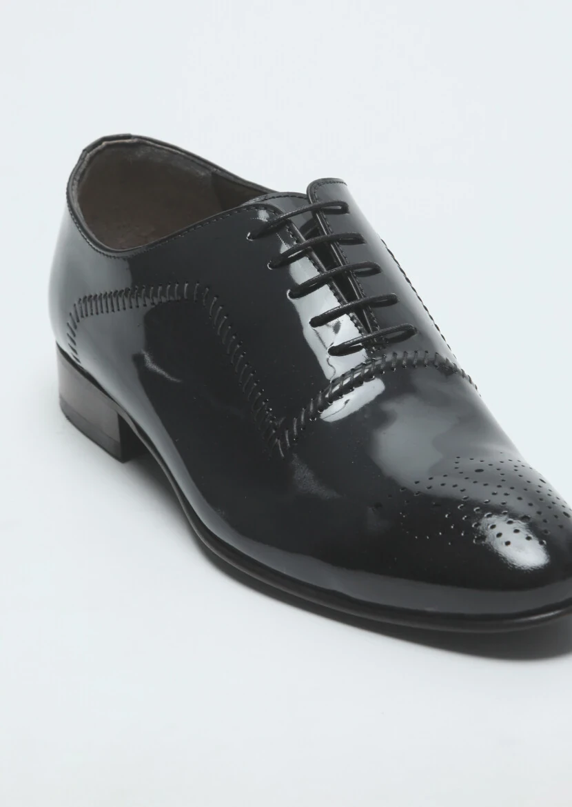 Hard Coal Leather Classical Shoes - RAMSEY