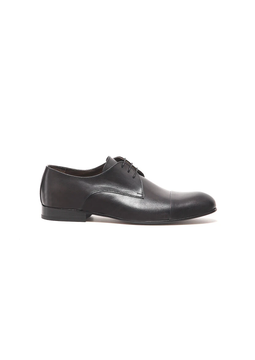 Hard Coal Leather Classical Shoes - 1