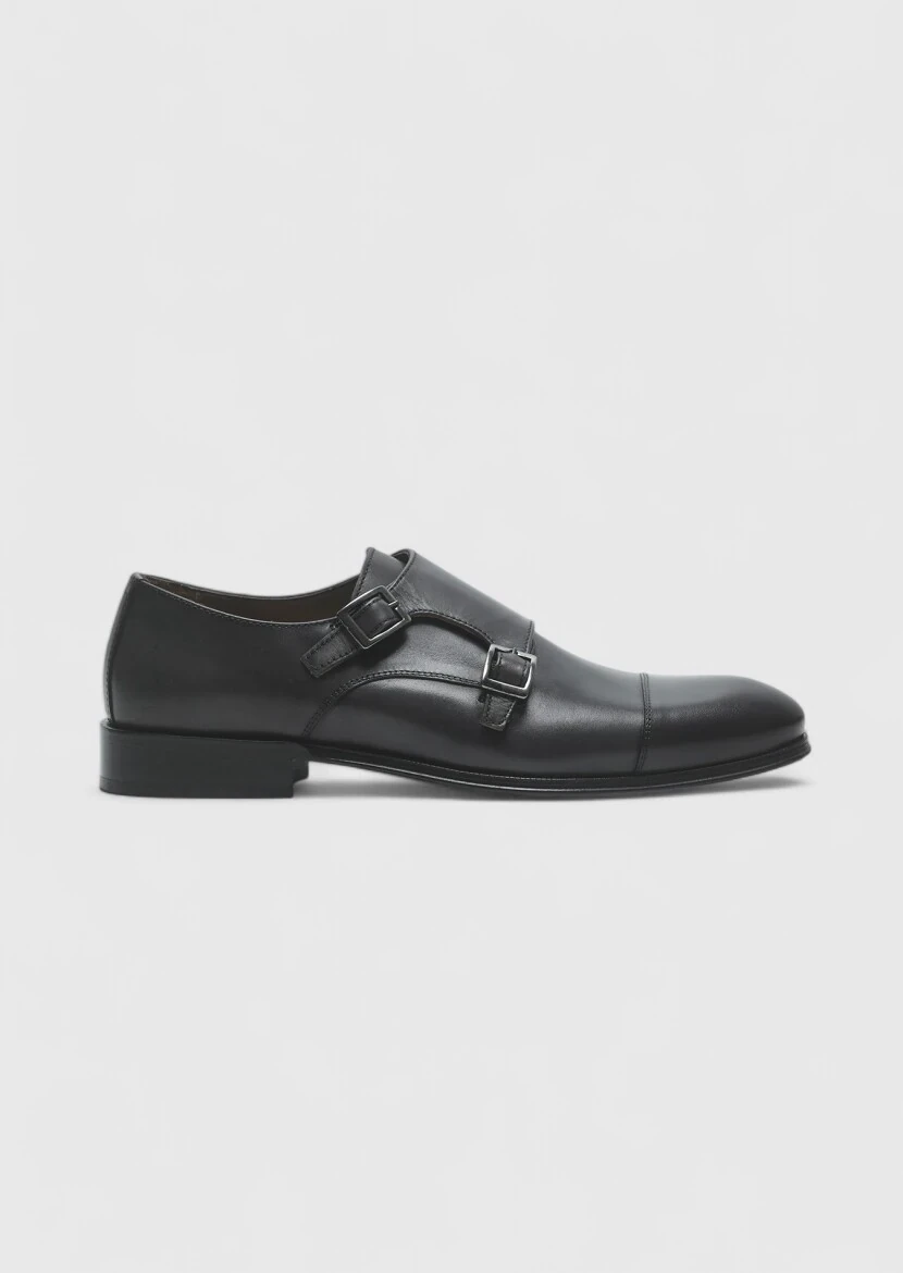 Hard Coal Leather Classical Shoes - RAMSEY