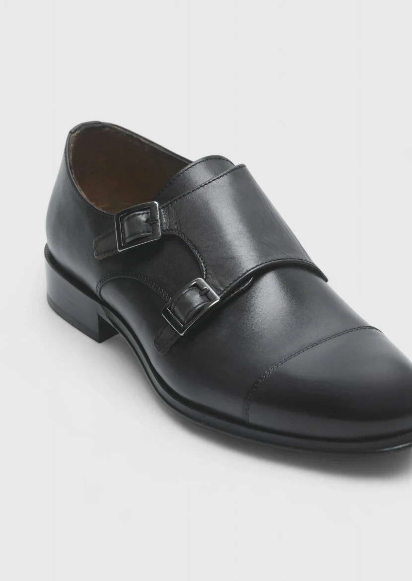 Hard Coal Leather Classical Shoes - RAMSEY