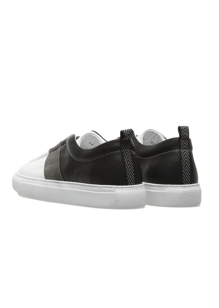 Hard Coal Leather Sneaker - 3