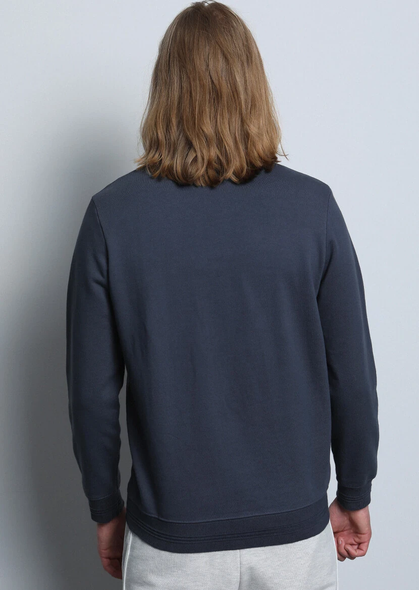 Hard Coal Patterned Sweatshirt - 5