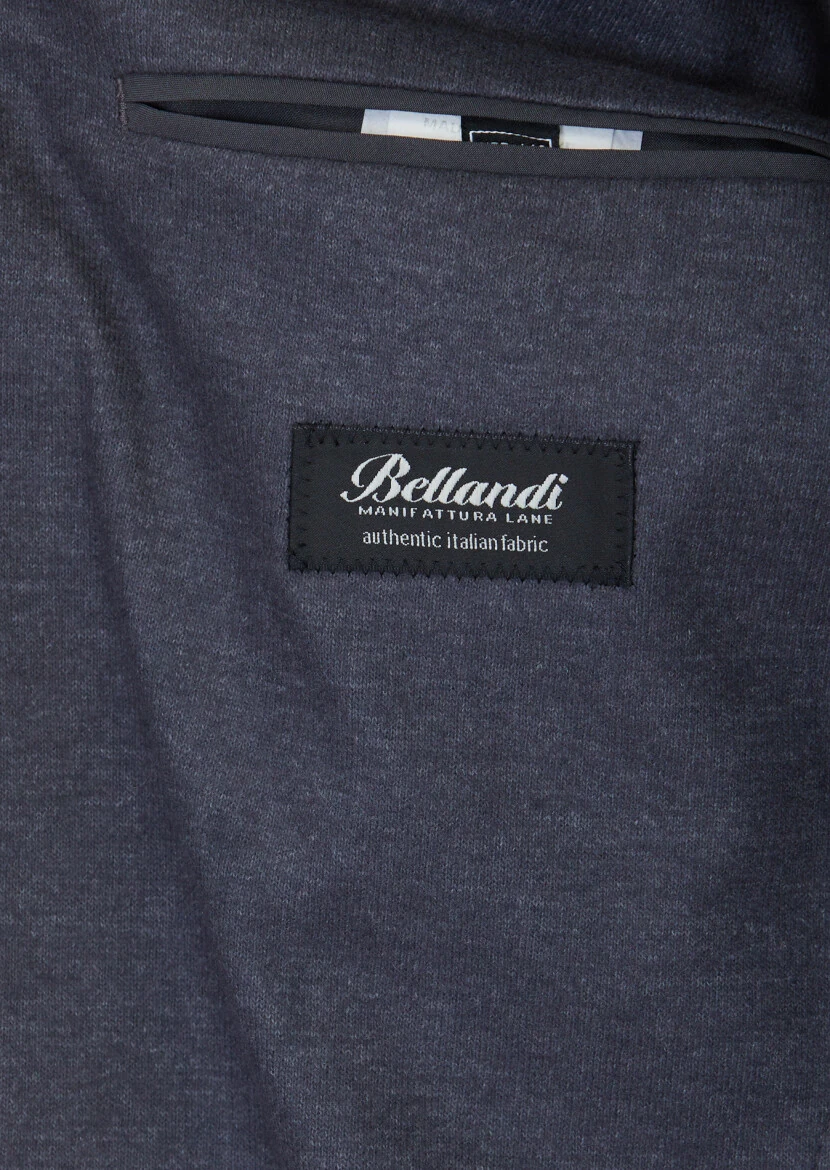 Hard Coal Plain Wool Blended Jacket - 6