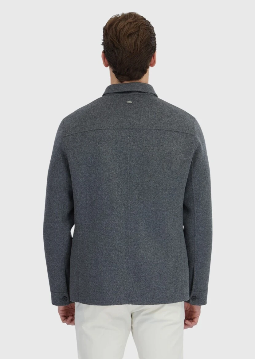 Hard Coal Regular Fit Wool Blended Blazer - 6