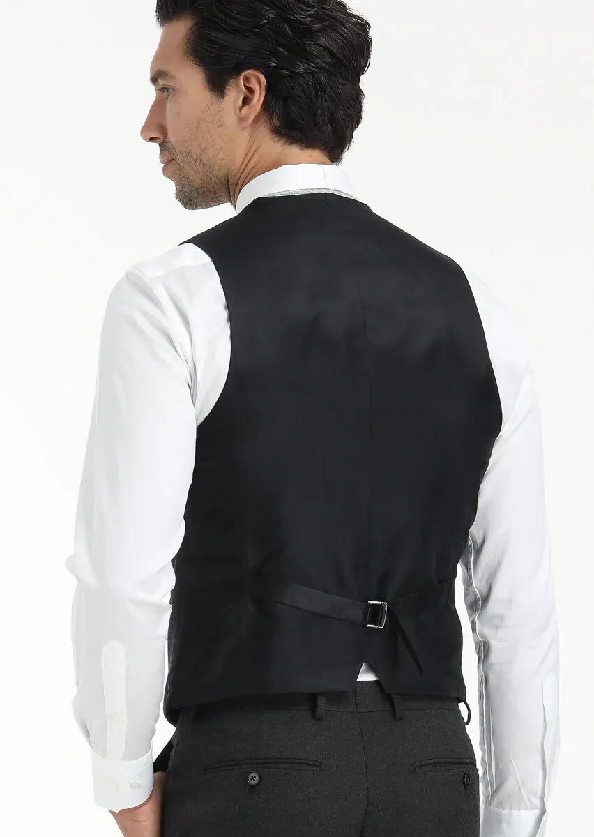Hard Coal Suit With Waistcoat - 6